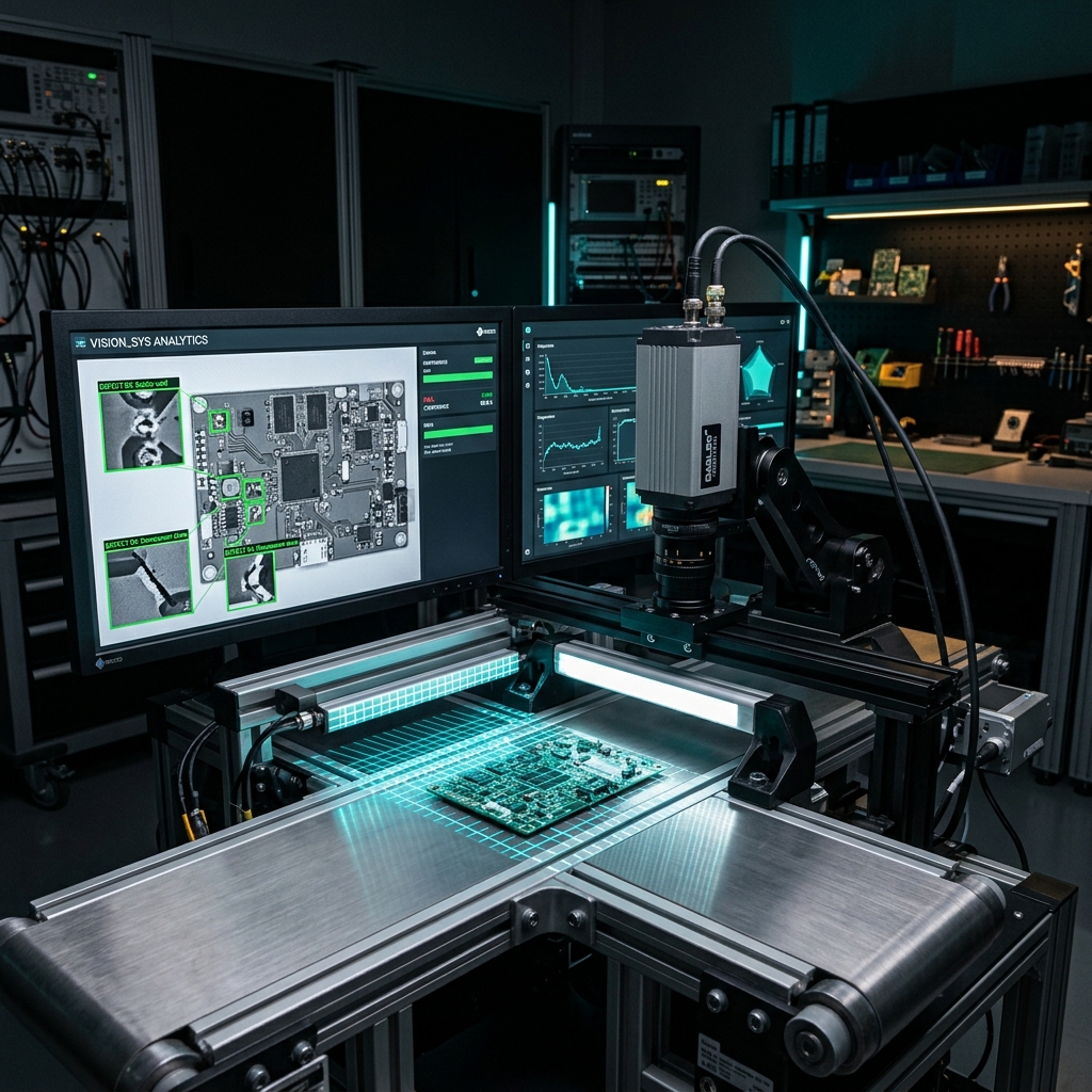 Vision system laboratory testing